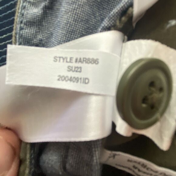 J. Crew 770 Straight Fit Stretch Chino Pants Men's 35x31 Green Casual Preppy - Picture 13 of 16